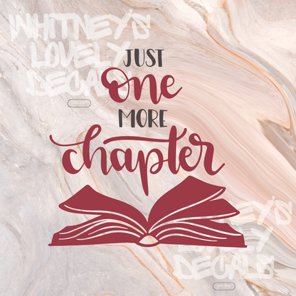 Just One More Chapter image 0