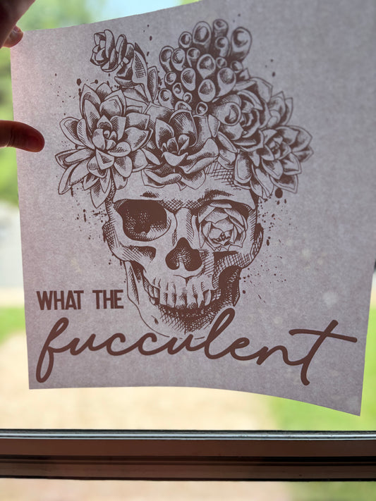 Short Sleeve T-Shirt - What The Fucculent