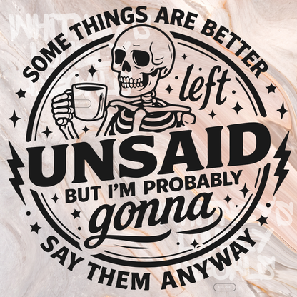 Some Things Are Better Left Unsaid image 0