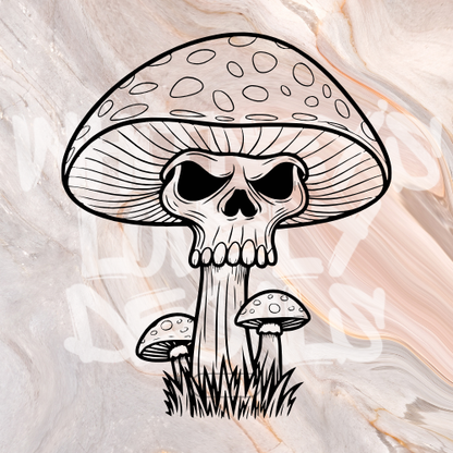 Skull Mushroom