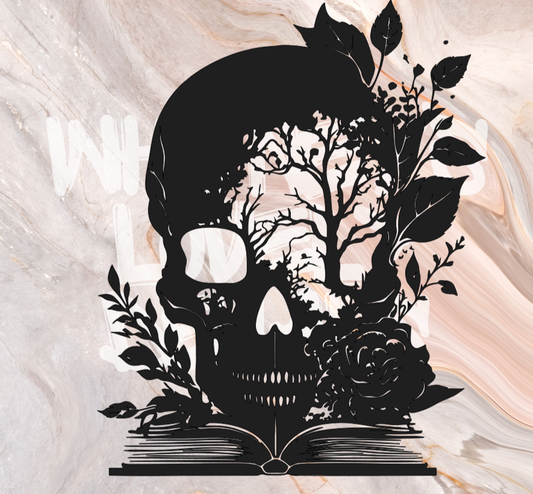 Book Skull image 0
